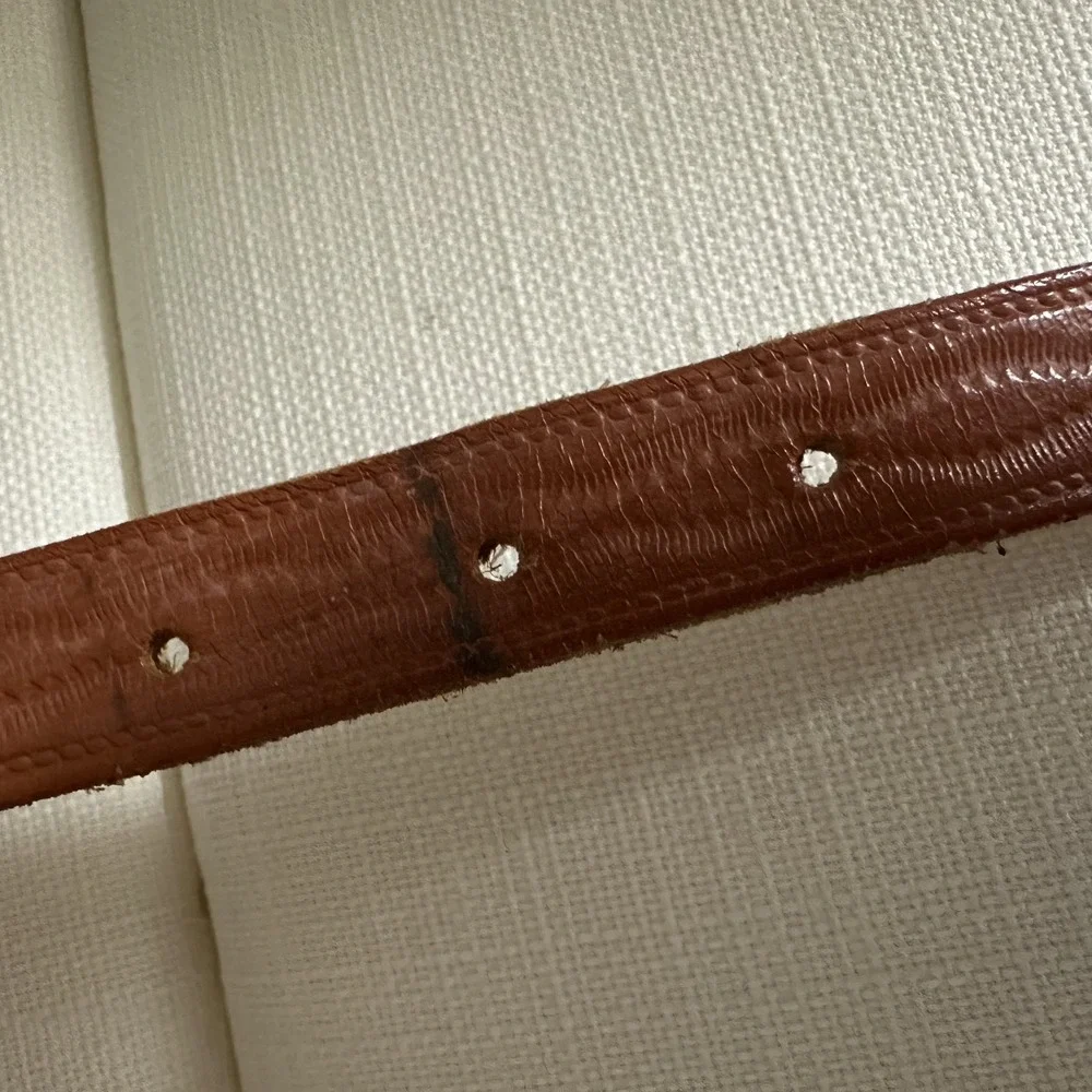 Womans Indian Hand Beaded Leather Belt Adjustable Bird Colorful